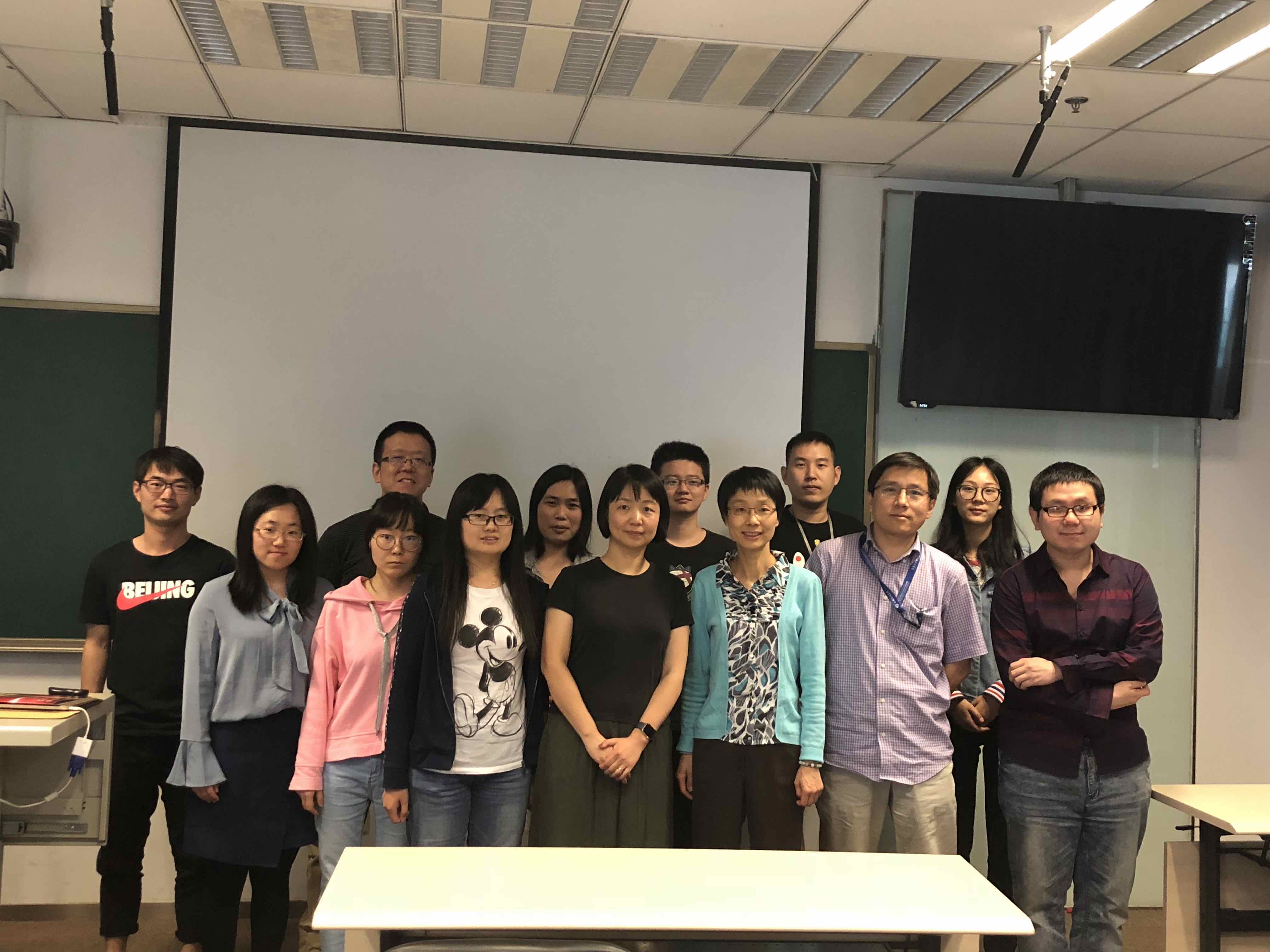 Professor Xiaosong Ma's visiting on May 23th 2018